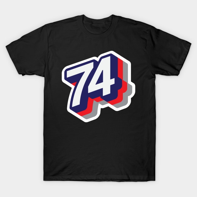 74 T-Shirt by MplusC